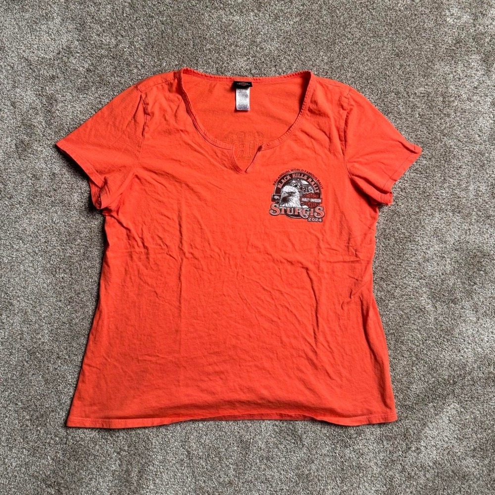 HARLEY DAVIDSON PEACH "STURGIS 2024" TOP